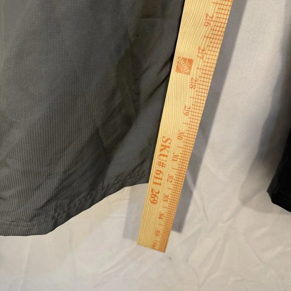 Under Armour Mesh Lined Pants Gray Men's L‎ Zip Ankles Drawstring Athletic Pants